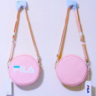 フィラ(FILA)のFILA ♡  タンバリンバッグ　(つや消しPK(ショルダーバッグ)