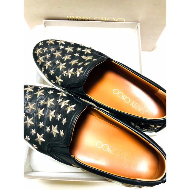 JIMMYCHOO/ジミーチュウ スタッズスリッポン サイズ38 美品 正規品 1