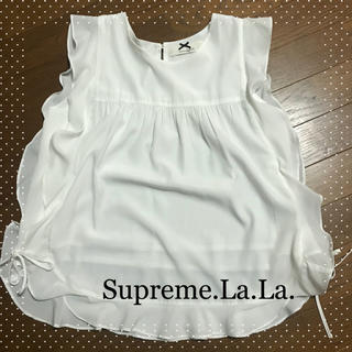 シュープリームララ(Supreme.La.La.)のSupreme.La.La. ブラウス(シャツ/ブラウス(半袖/袖なし))