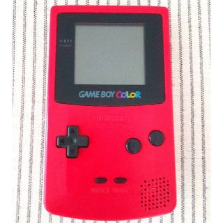 ゲームボーイ(ゲームボーイ)のGAME BOY COLOR 本体(携帯用ゲーム機本体)