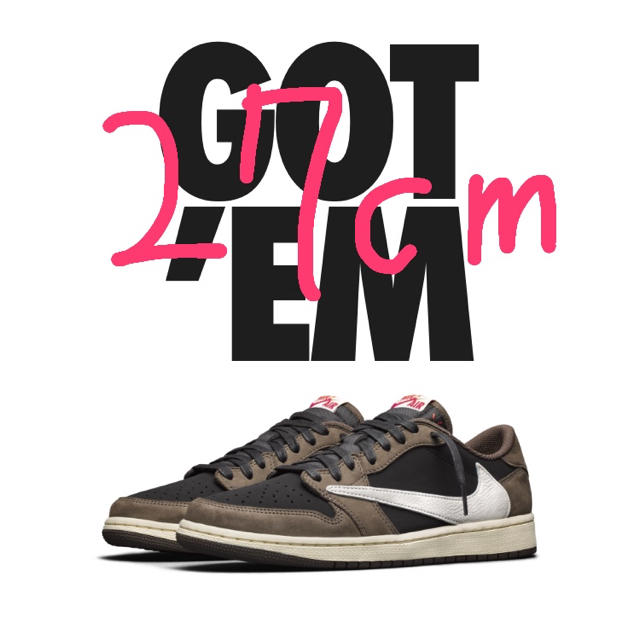 AIR JORDAN 1 LOW Travis Scott トラヴィス スコット