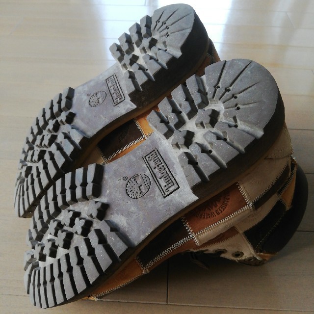 Timberland - 世界2000足限定 timberland パッチワークブーツの Timberland - 世界2000足限定 timberland パッチワークブーツの