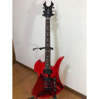 ビーシーリッチ(B.C. Rich)の B.C.リッチ   B.C.Richのモッキンバード アクリルレッド❣️(エレキギター)