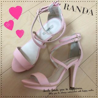 ランダ(RANDA)のRANDA♡クロスベルトサンダル♡S(サンダル)