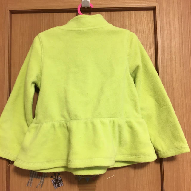 GAP(ギャップ)のGAPフリース黄緑100cm キッズ/ベビー/マタニティのキッズ服女の子用(90cm~)(その他)の商品写真