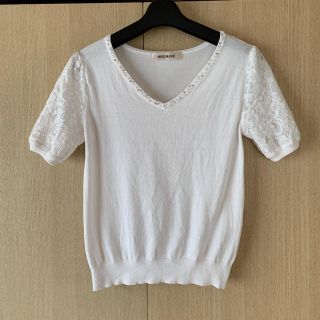 ミッシュマッシュ(MISCH MASCH)の＊美品＊ミッシュマッシュ 袖レースカットソー①(カットソー(半袖/袖なし))