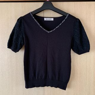 ミッシュマッシュ(MISCH MASCH)の＊美品＊ミッシュマッシュ 袖レースカットソー②(カットソー(半袖/袖なし))