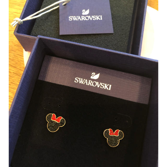 Swarovski ディズニー ミニー ピアス((予約))