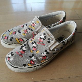 ヴァンズ(VANS)のvans スリッポン disney コラボスニーカー(スニーカー)