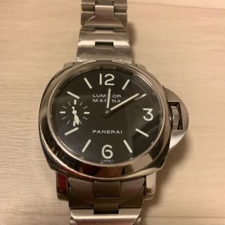 オフィチーネパネライ(OFFICINE PANERAI)のパネライ ルミノール PAM00111  ステンレスバンド付(腕時計(アナログ))