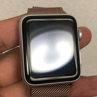 アップルウォッチ(Apple Watch)のApple Watch series3 40mm シルバーアルミニウム(腕時計(デジタル))