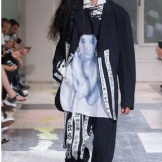 ヨウジヤマモト(Yohji Yamamoto)のヨウジヤマモト 18SS 着る服ないの セットアップ(セットアップ)