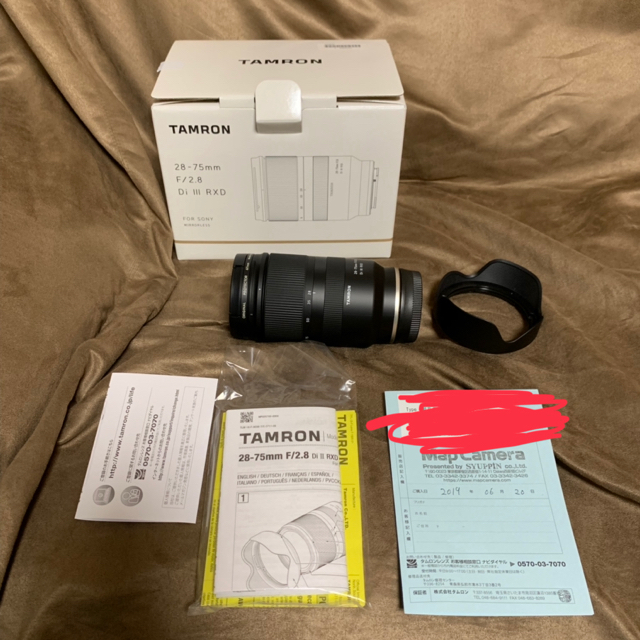 Eマウント タムロン28-75 F2.8 超美品 51.0%OFF www.gold-and-wood.com