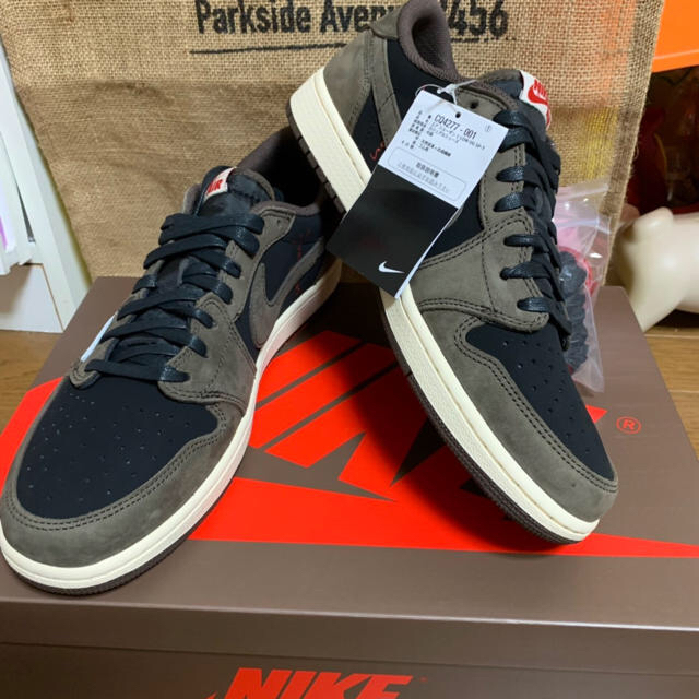 NIKE エアジョーダン1 LOW TRAVIS SCOTT 29㎝