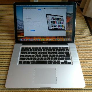 マック(Mac (Apple))のうに様専用　MacBook Pro 15インチMid 2012 訳あり DVD可(ノートPC)