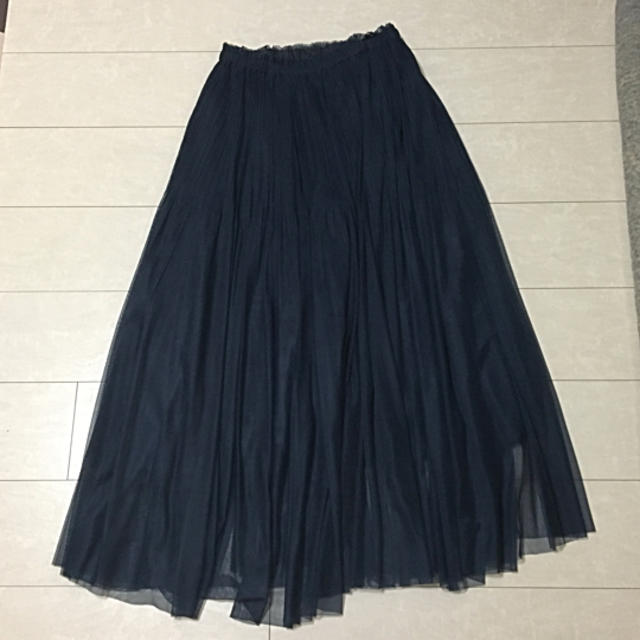 TOMORROWLAND(トゥモローランド)のトゥモローランド  チュールスカート レディースのスカート(ロングスカート)の商品写真