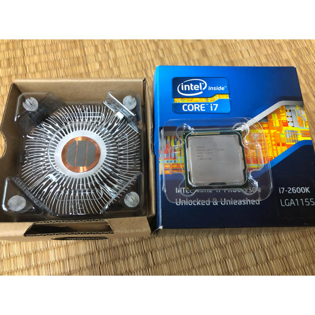 Intel core i7 2600k リテール品 fan未使用