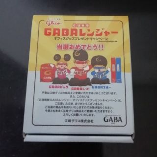 グリコ(グリコ)のGABAレンジャー ピンク GABA glico グリコ ノベルティ名刺立て(キャラクターグッズ)