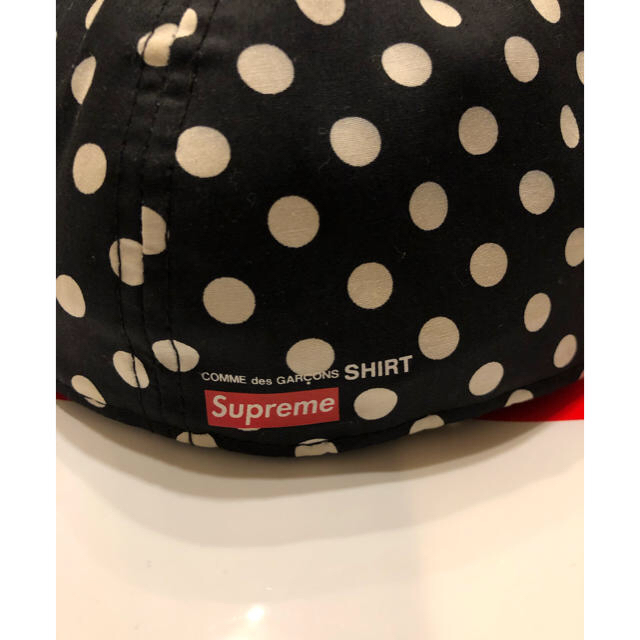 Supreme - シュプリーム ギャルソン ニューエラ キャップ 帽子 黒 の