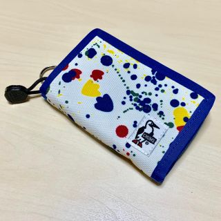 チャムス(CHUMS)のチャムス エコカードウォレット スプラッター CHUMS 財布 カードケース(コインケース/小銭入れ)