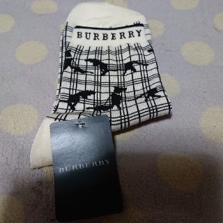 バーバリー(BURBERRY)の新品タグ付き BURBERRY 靴下 ソックス レディース(ソックス)