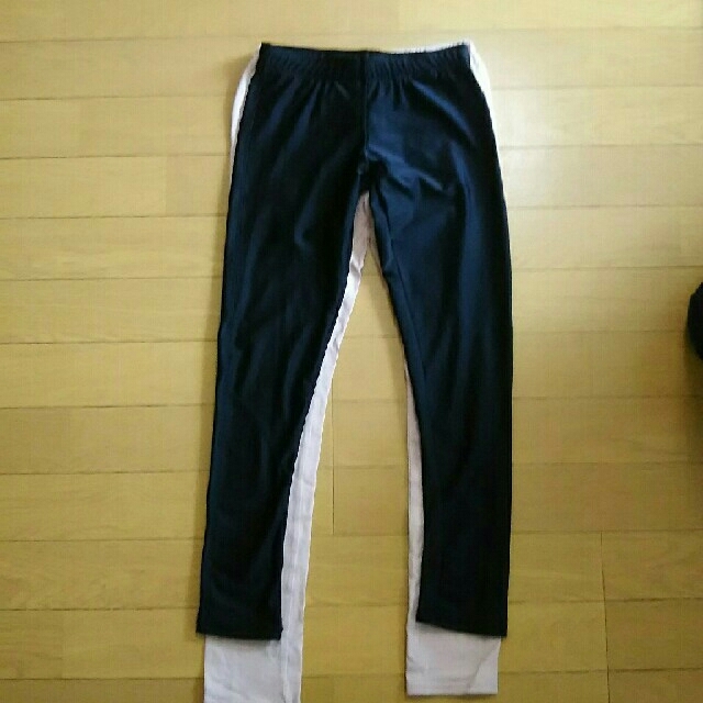 ☆送料込み☆キッズ スイムスパッツ 140 キッズ/ベビー/マタニティのキッズ服女の子用(90cm~)(パンツ/スパッツ)の商品写真