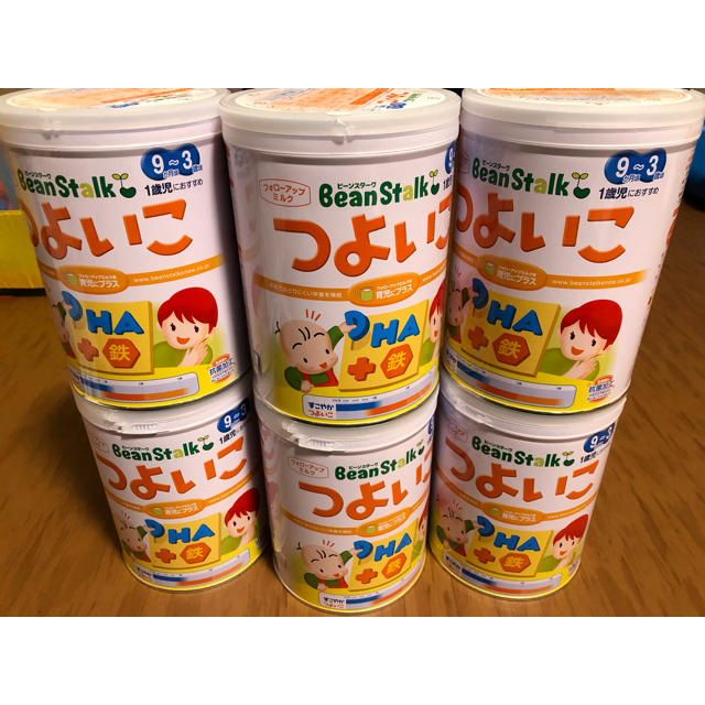 限定値下げつよいこ 粉ミルク 6缶セット