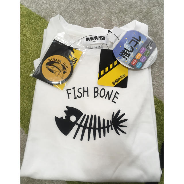 BANANA FISH(バナナフィッシュ)のBANANA FISH アベイルのコラボTシャツ サイズＬ 白 エンタメ/ホビーのアニメグッズ(その他)の商品写真