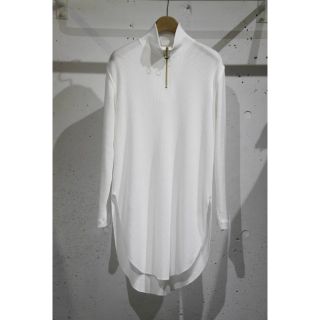 ステュディオス(STUDIOUS)の【cullni】19ss モックネックロングカットソー White 2(Tシャツ/カットソー(七分/長袖))