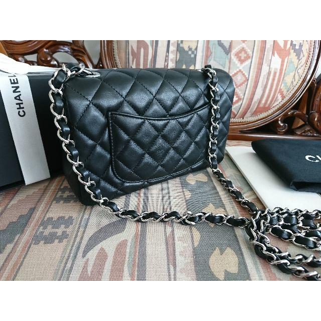 CHANEL(シャネル)の★ご専用です💕シャネル　ミニマトラッセ　鉄板ブラック　シルバー♪　新品 レディースのバッグ(ショルダーバッグ)の商品写真