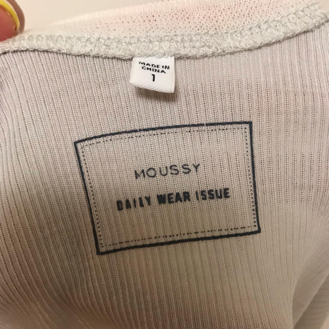 moussy(マウジー)のmoussy タンクトップ 値下げ レディースのトップス(タンクトップ)の商品写真