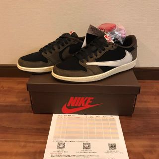 ナイキ(NIKE)のエアジョーダン1 LOW travis Scott(スニーカー)