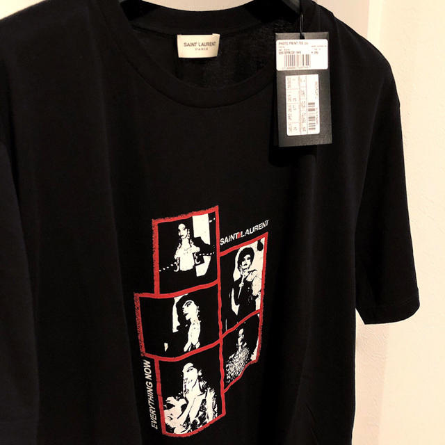 Saint Laurent - 新品 19ss サンローラン SAINTLAURENT Tシャツ L 登坂着の通販 by k's shop