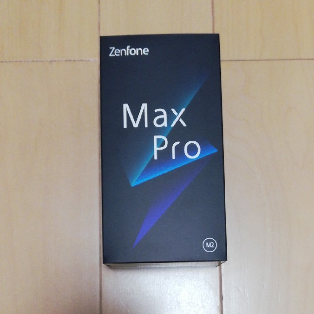 新品未開封 国内版 ZenFone Max Pro M2 ミッドナイトブルー