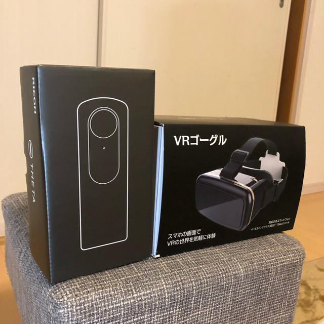 【新品未使用・未開封】RICOH THETA V (VRゴーグル付)