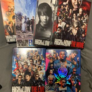 エグザイル トライブ(EXILE TRIBE)のhigh ＆ low movie EXILE DVD LIVE(ミュージック)