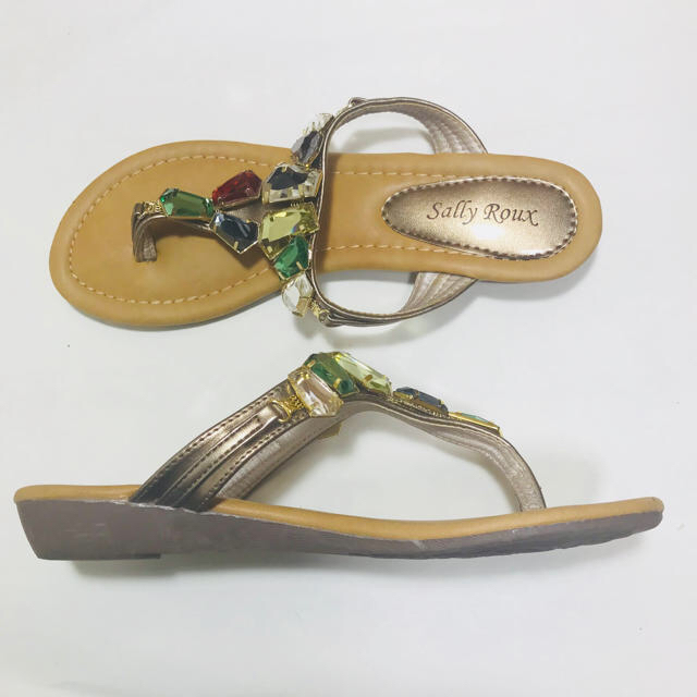 マルチカラーサンダル レディースの靴/シューズ(サンダル)の商品写真