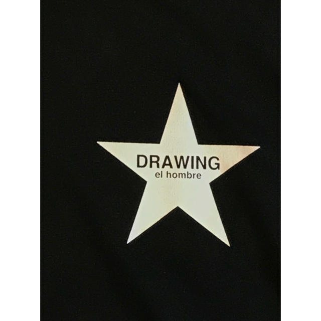 Ron Herman(ロンハーマン)のDrawing STAR Tシャツ スター Lサイズ ブラック メンズのトップス(Tシャツ/カットソー(七分/長袖))の商品写真