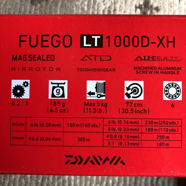 Daiwa FUEGO LT 1000-XH(値引きしました) 3