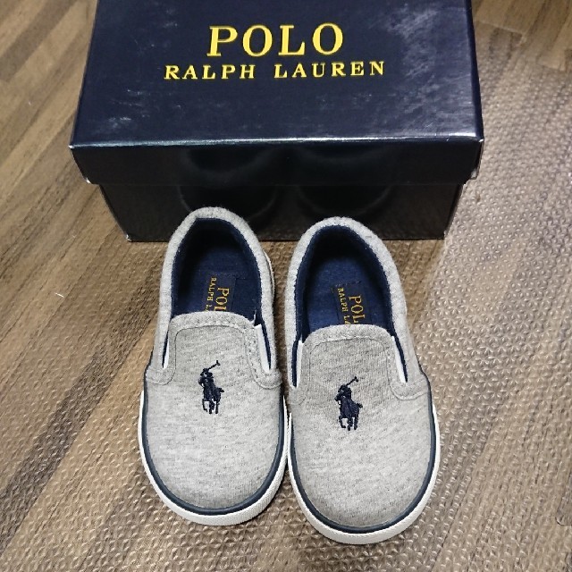 POLO RALPH LAUREN(ポロラルフローレン)のみきちん様 専用ポロラルフローレン スリッポン キッズ/ベビー/マタニティのベビー靴/シューズ(~14cm)(スリッポン)の商品写真