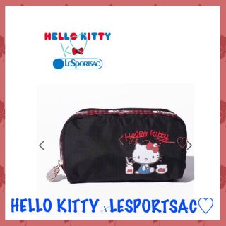 レスポートサック(LeSportsac)のハローキティフェイバリッツ🌺限定ショッパー付き(ポーチ)