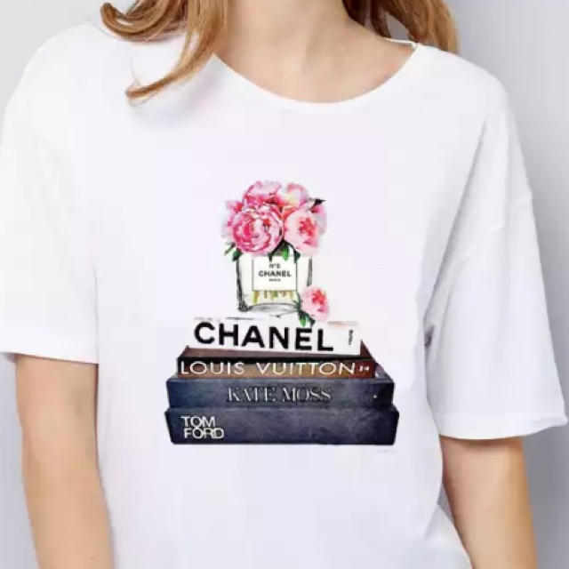 CHANEL(シャネル)の海外インポート Tシャツ レディースのトップス(Tシャツ(半袖/袖なし))の商品写真