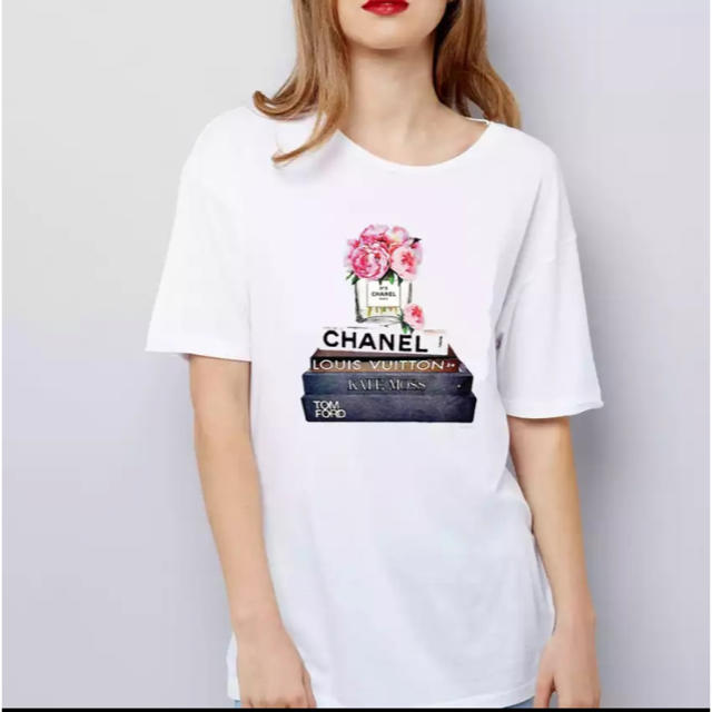 CHANEL(シャネル)の海外インポート Tシャツ レディースのトップス(Tシャツ(半袖/袖なし))の商品写真