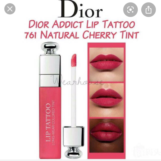 Dior(ディオール)の新品:Dior addict lip tattoo (761) コスメ/美容のベースメイク/化粧品(口紅)の商品写真