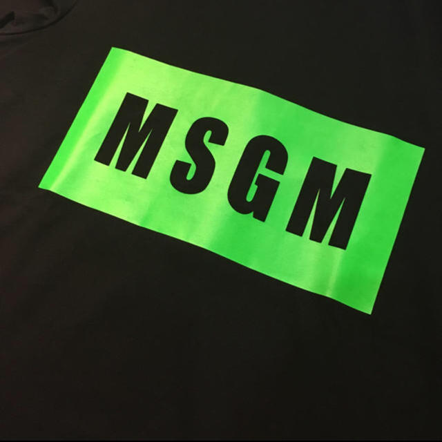 MSGM(エムエスジイエム)のMSGM ボックスロゴTシャツ メンズのトップス(Tシャツ/カットソー(半袖/袖なし))の商品写真