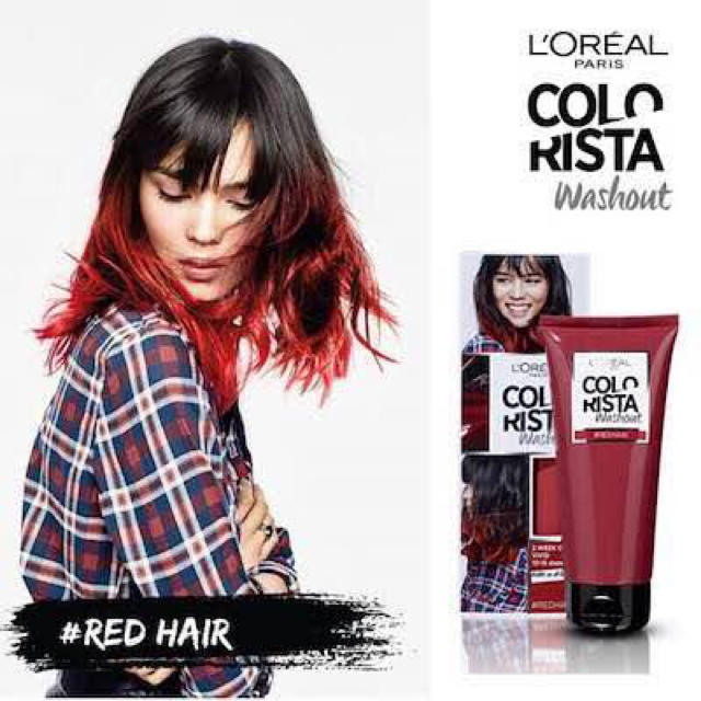 L'Oreal Paris(ロレアルパリ)の【新品】ロレヤルパリ カラーリスタ レッド コスメ/美容のヘアケア/スタイリング(カラーリング剤)の商品写真