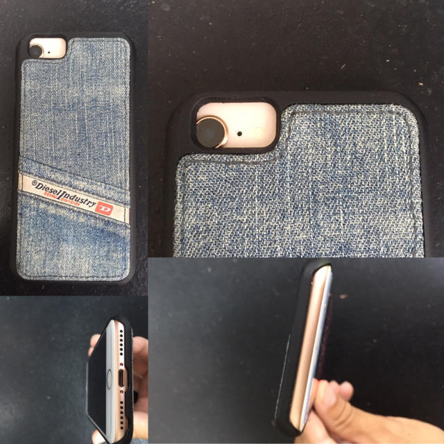 DIESEL(ディーゼル)の【DIESEL】　iPhone6s iPhone6　ケース　デニム　ディーゼル スマホ/家電/カメラのスマホアクセサリー(iPhoneケース)の商品写真