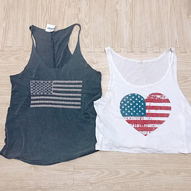 Brandy Melville(ブランディーメルビル)のブランディメルビル ☆ ハワイ タンクトップ まとめ売り レディース 新品  レディースのトップス(タンクトップ)の商品写真