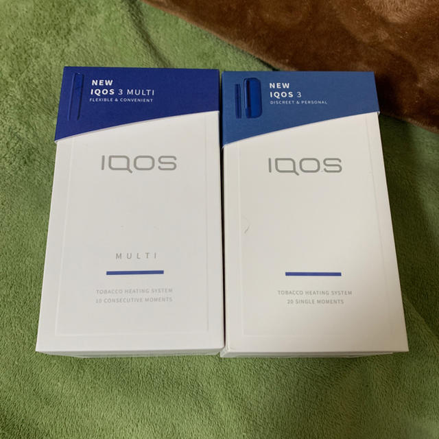 宅配 IQOS ブルー iQOS3セット - タバコグッズ