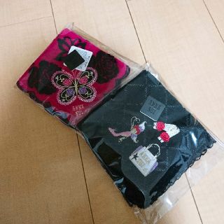 アナスイ(ANNA SUI)のANNA SUI 新品 ハンカチ2枚セット(ハンカチ)